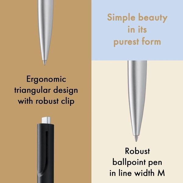 Ручка кулькова LAMY noto чорна M16 чорний стрижень (4001005) 4001005 фото
