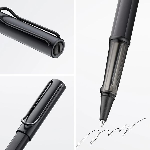 Ручка-ролер LAMY AL-star чорна M M63 чорний стрижень (4029807) 4029807 фото