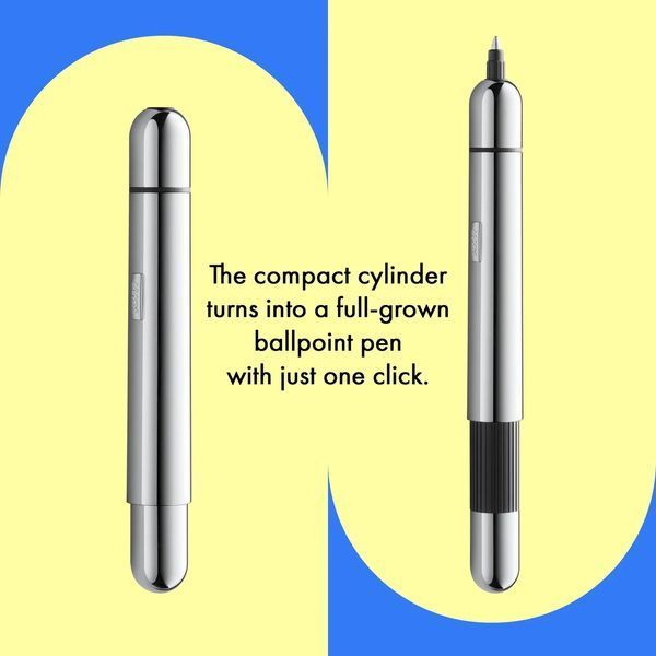 Ручка кулькова LAMY pico chrome M22 чорний стрижень (4001041) 4001041 фото