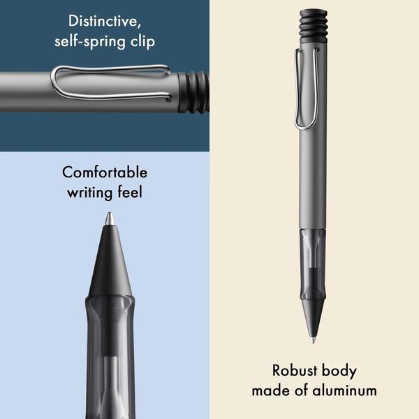 Ручка кулькова LAMY AL-star графітова M16 чорний стрижень (4000914) 4000914 фото