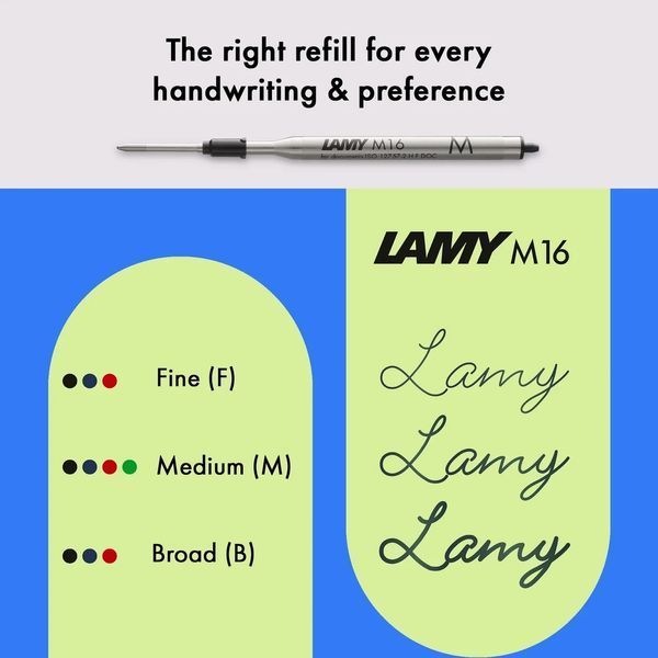 Ручка кулькова LAMY Lx золотиста стрижень M16 1,0 мм чорний (4031633) 4031633 фото