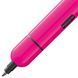 Ручка кулькова LAMY pico неоново-рожева M22 синій стрижень (4032075) 4032075 фото 2